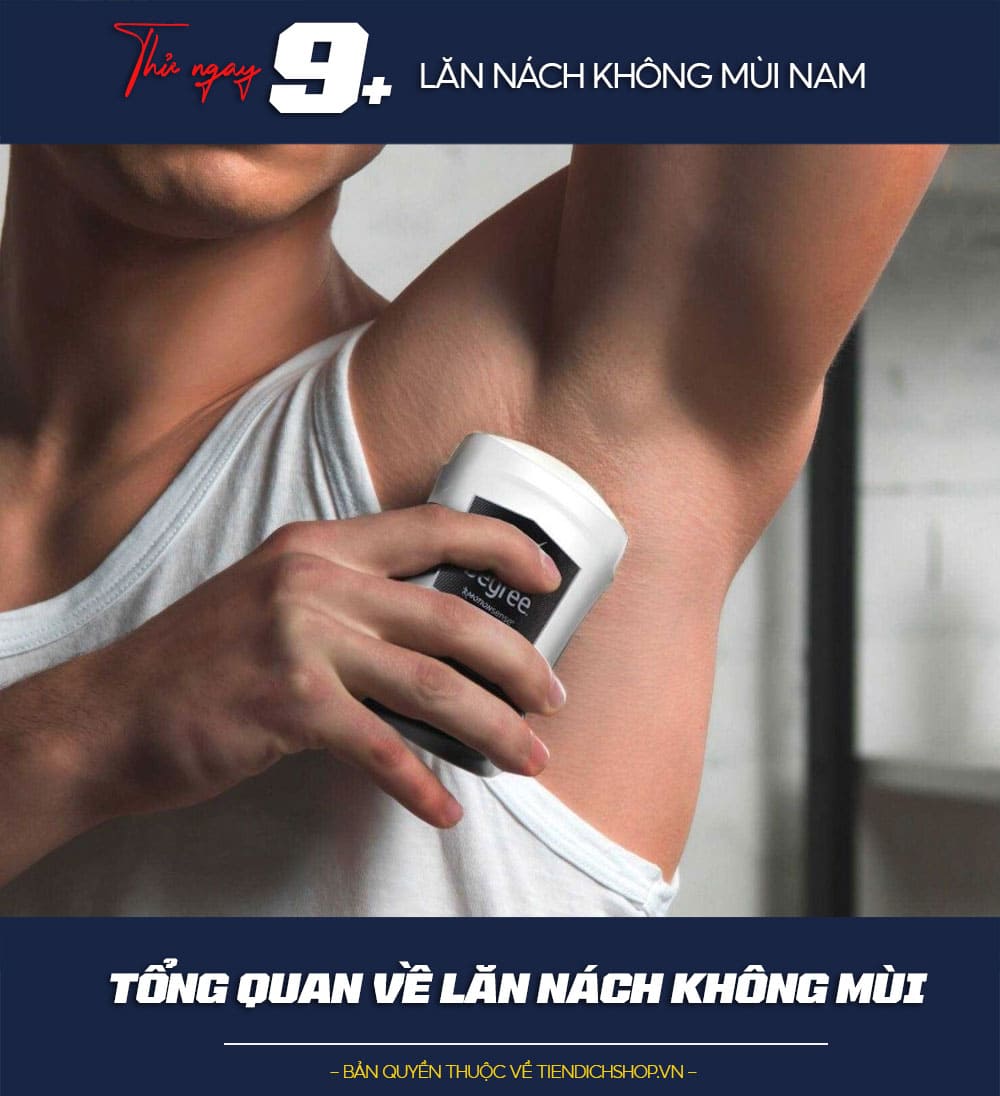 tổng quan về lăn nách không mùi nam