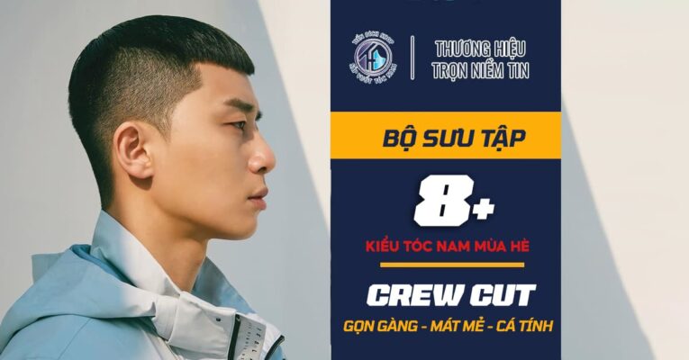 kiểu tóc nam Crew Cut đẹp