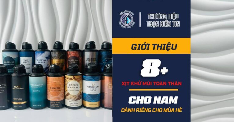 Xịt khử mùi toàn thân cho nam