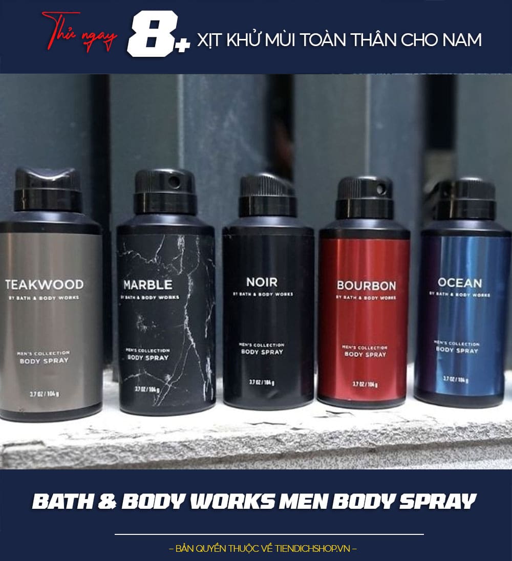 Bath & Body Works Men Body Spray