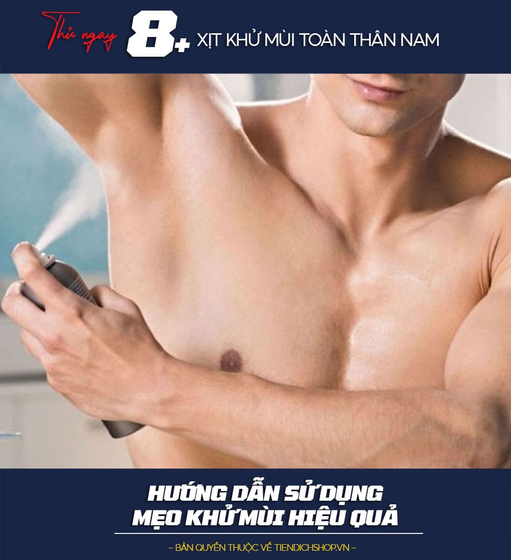 Mẹo sử dụng xịt khử mùi vào mùa Hè