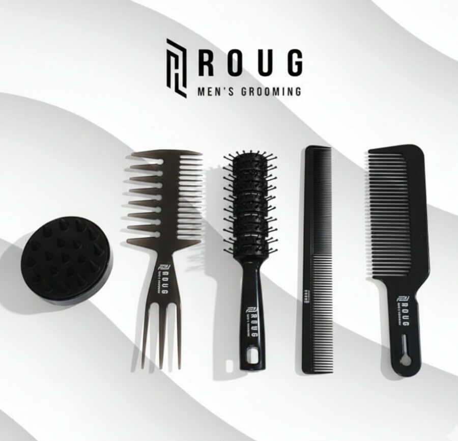 Combo lược chải tóc Roug cao cấp